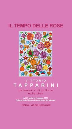 Vittorio Tapparini torna a Roma, sabato l’inaugurazione della mostra “Il tempo delle rose” - Corriere Salentino