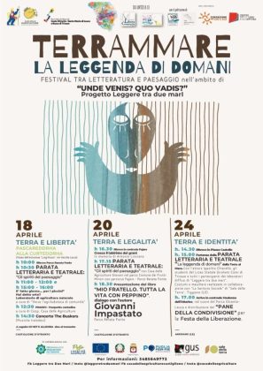 A Pasquetta al via il festival “Terrammare”. Tra gli ospiti Giovanni Impastato - Corriere Salentino