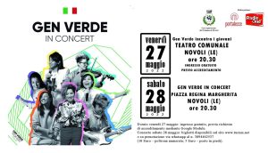 "Let’s bridge" il Gen Verde in concerto a Novoli il 28 maggio - Corriere Salentino