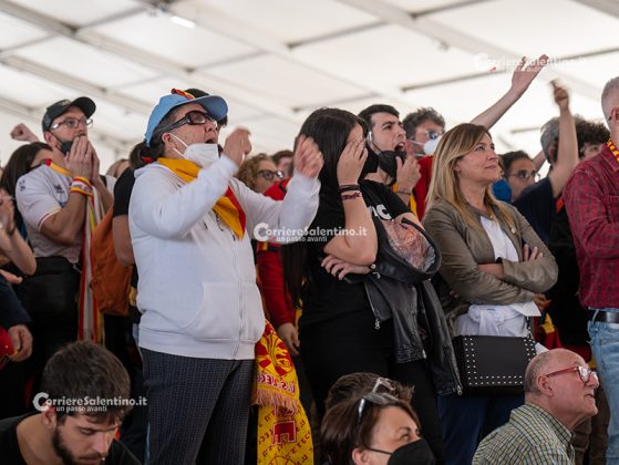 Dal sogno giallorosso all’incubo in pochi minuti. La delusione del PalaFiere per un autentico regalo al Vicenza - Corriere Salentino