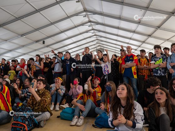 Dal sogno giallorosso all’incubo in pochi minuti. La delusione del PalaFiere per un autentico regalo al Vicenza - Corriere Salentino