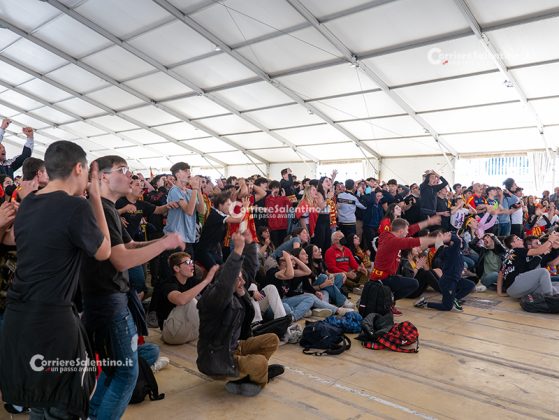 Dal sogno giallorosso all’incubo in pochi minuti. La delusione del PalaFiere per un autentico regalo al Vicenza - Corriere Salentino