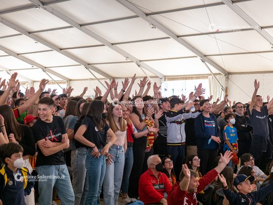 Dal sogno giallorosso all’incubo in pochi minuti. La delusione del PalaFiere per un autentico regalo al Vicenza - Corriere Salentino