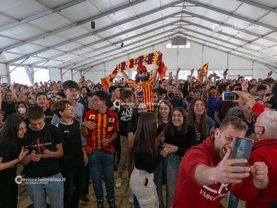 Dal sogno giallorosso all’incubo in pochi minuti. La delusione del PalaFiere per un autentico regalo al Vicenza - Corriere Salentino