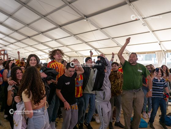 Dal sogno giallorosso all’incubo in pochi minuti. La delusione del PalaFiere per un autentico regalo al Vicenza - Corriere Salentino