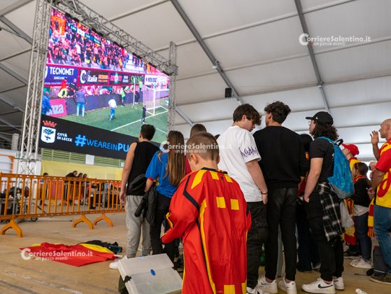 Dal sogno giallorosso all’incubo in pochi minuti. La delusione del PalaFiere per un autentico regalo al Vicenza - Corriere Salentino