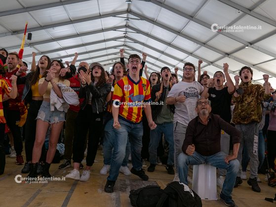 Dal sogno giallorosso all’incubo in pochi minuti. La delusione del PalaFiere per un autentico regalo al Vicenza - Corriere Salentino