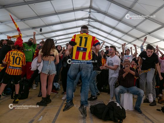 Dal sogno giallorosso all’incubo in pochi minuti. La delusione del PalaFiere per un autentico regalo al Vicenza - Corriere Salentino