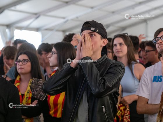 Dal sogno giallorosso all’incubo in pochi minuti. La delusione del PalaFiere per un autentico regalo al Vicenza - Corriere Salentino