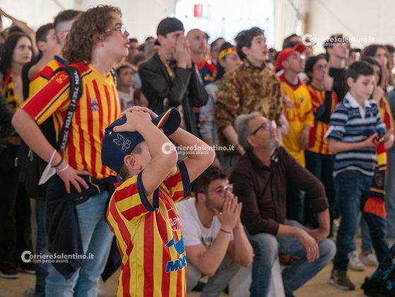 Dal sogno giallorosso all’incubo in pochi minuti. La delusione del PalaFiere per un autentico regalo al Vicenza - Corriere Salentino