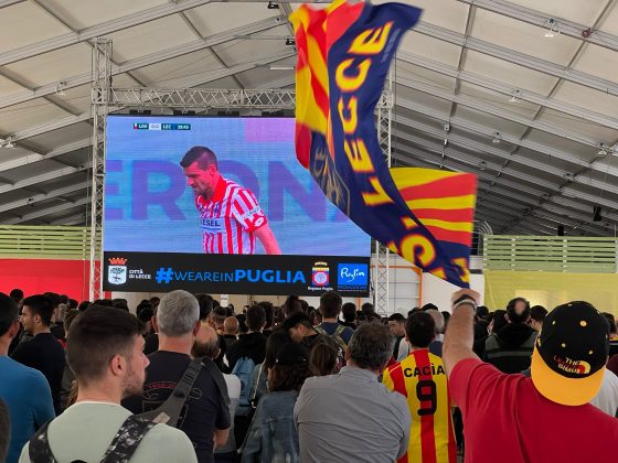 Dal sogno giallorosso all’incubo in pochi minuti. La delusione del PalaFiere per un autentico regalo al Vicenza - Corriere Salentino