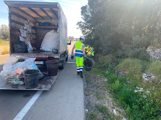 Ripulita dagli abbandoni di rifiuti la Lecce San Cataldo - Corriere Salentino