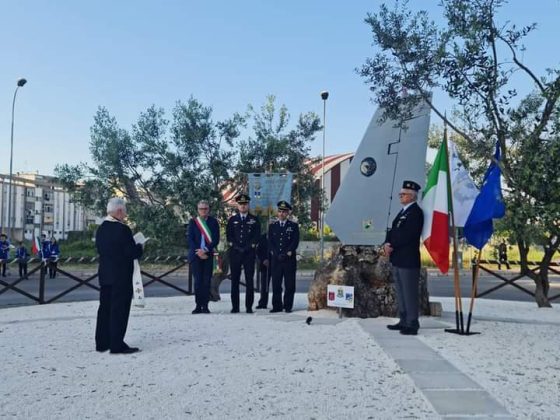 Cerimonia di scopertura del monumento dedicato agli “Aviatori d’Italia” a Galatina - Corriere Salentino