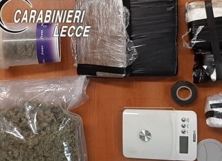 In casa con oltre 4 chili di marijuana 26enne patteggia 4 anni di reclusione