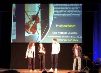 Primo premio al Liceo Scientifico Leonardo da Vinci di Maglie nel concorso nazionale relativo al progetto Art & Science Across Italy 2022