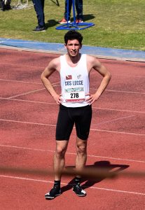 Campionati nazionali universitari 2022, 800 metri: Marco Guastella terzo in batteria - Corriere Salentino