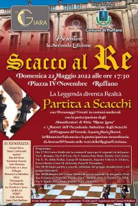 A Ruffano la kermesse “Scacco al Re”: partita con personaggi viventi e corteo medievale - Corriere Salentino
