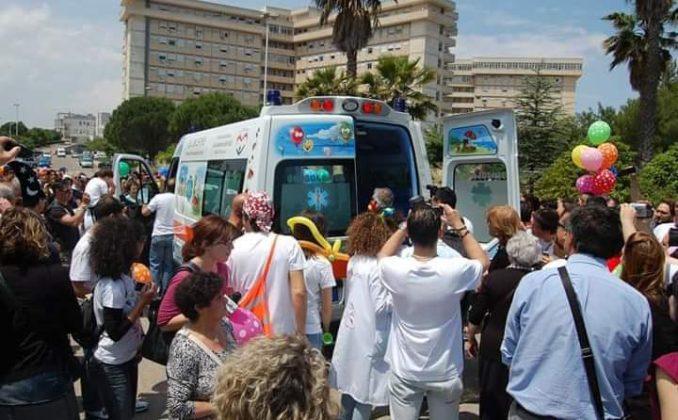Dieci anni e più di 500 viaggi per la Bimbulanza, l’ambulanza pediatrica salentina che dona speranza - Corriere Salentino