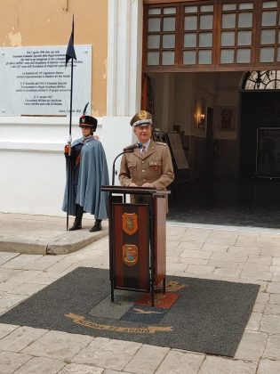 Celebrazione del 78° Anniversario della Costituzione del Comando Speciale delle Regie Accademie Militari in Lecce, presso la Caserma Raffaele Pico - Corriere Salentino