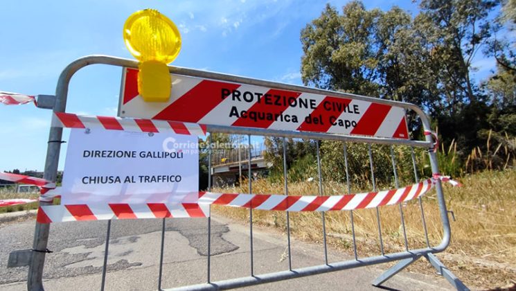 Mezzo pesante urta il cavalcavia: forte botto e tanti danni. Traffico e disagi sulla statale - Corriere Salentino