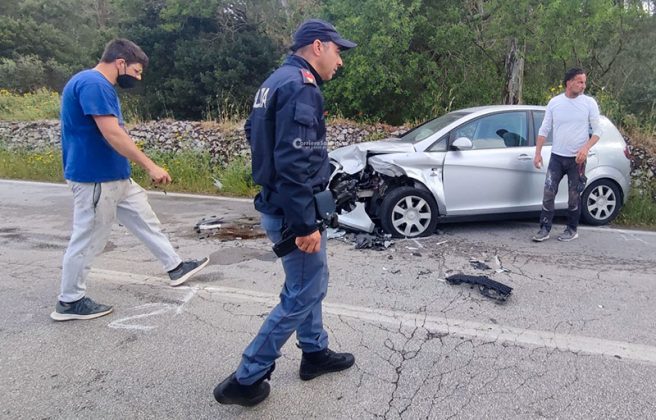 Violento scontro tra auto alle porte del paese: bimbo di 5 anni tra i feriti - Corriere Salentino