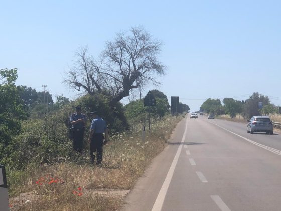 Perde il controllo della moto sulla statale ed esce fuori strada: centauro in codice rosso - Corriere Salentino