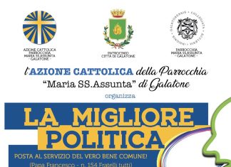 Incontro pubblico a Galatone “La migliore politica”