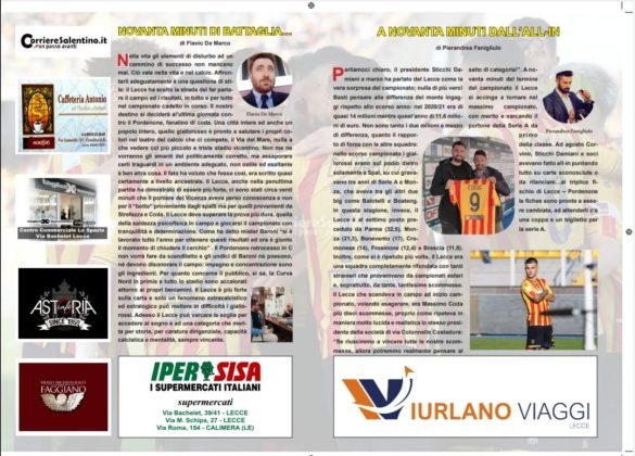 Lu Lecce sempre nel cuore - Corriere Salentino