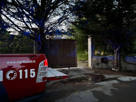 Paura nella masseria. Prima le fiamme, poi l'esplosione: crolla una parte della struttura - Corriere Salentino