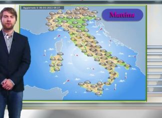 Le previsioni meteo di oggi 8 maggio 2022
