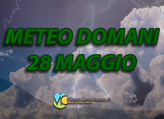 Le previsioni meteo del weekend