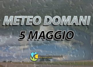 Le previsioni meteo di oggi 5 maggio 2022