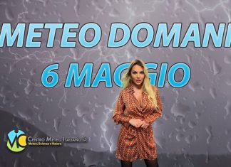 Le previsioni meteo di oggi 6 maggio 2022