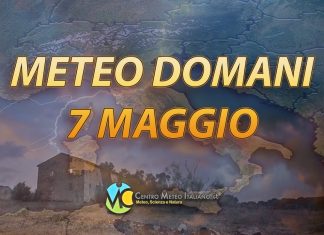 Le previsioni meteo del weekend