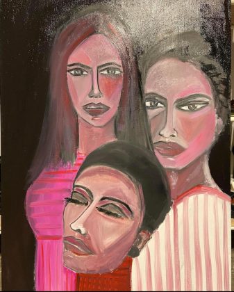 Cortili aperti. Mostra della pittrice Caterina Rizzelli presso il teatro Marcelline Lecce - Corriere Salentino