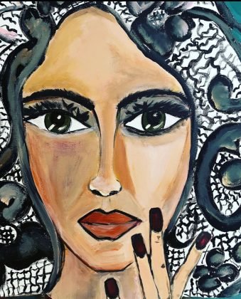 Cortili aperti. Mostra della pittrice Caterina Rizzelli presso il teatro Marcelline Lecce - Corriere Salentino