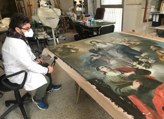 Mercoledì 11 maggio presentazione del restauro della pala d’altare Immacolata con San Vito e San Trifone