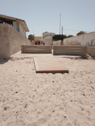 Casalabate: passerella per l'accesso al mare a persone disabili - Corriere Salentino