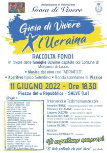 La solidarietà di Salve all’Ucraina. Ecco come aiutano una comunità ospite a Morciano di Leuca - Corriere Salentino