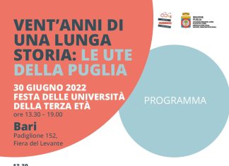 Raduno delle UTE Pugliesi, oggi l’evento si sposta a Bari