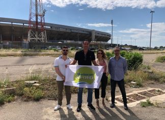 MovimentoNuovo : “Piazzale dello stadio in totale stato di degrado”