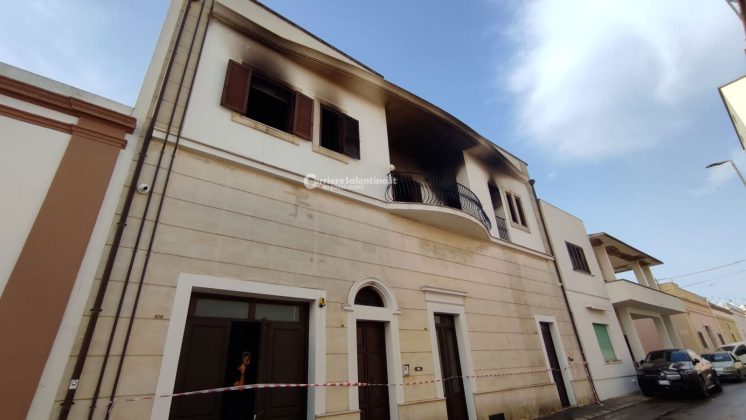 Dopo il furto con rogo, ancora un raid nella casa di imprenditore: appartamento di nuovo in fiamme - Corriere Salentino