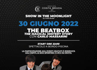Il 30 giugno in programma il secondo appuntamento della rassegna “Show in the moonlight by Costa Brada” con Carlo Massarini e The Beatbox