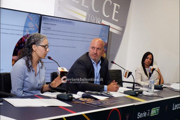 Abbonamenti: obiettivo 25mila. Ecco tutte le novità. Nuove maglie: eleganza e sobrietà - Corriere Salentino