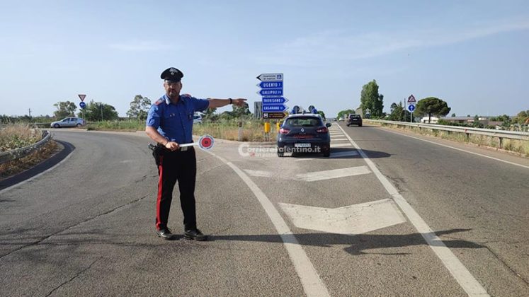 Fumo e fiamme invadono la statale: altra giornata di roghi in Salento - Corriere Salentino