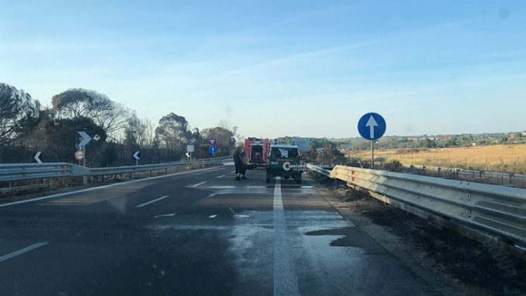 Ennesimo giorno di incendi, due vasti roghi costringono alla chiusura delle statale 101 e 274 - Corriere Salentino