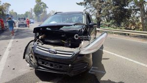 Il Salento continua a bruciare: fumo invade la statale, camion fuori strada dopo l'impatto. Incendi, arrivano i fireboss - Corriere Salentino