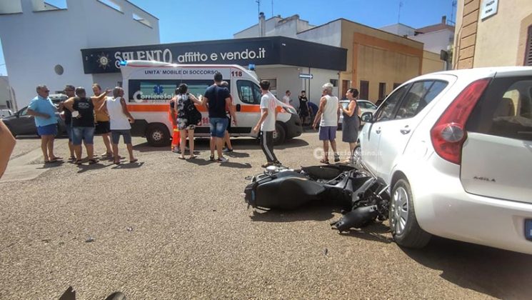 Schianto all’incrocio, 17enne “vola” su un’auto parcheggiata: “codice rosso”. Malore alla guida, muore 87enne in tangenziale - Corriere Salentino