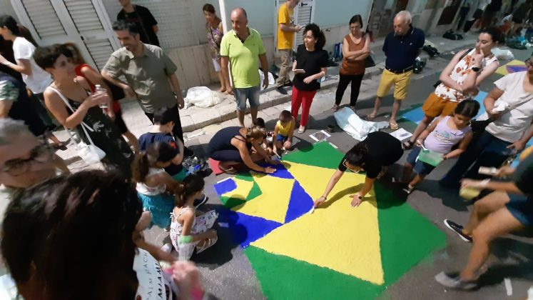 Infiorata di sale in onore di San Vito - Corriere Salentino