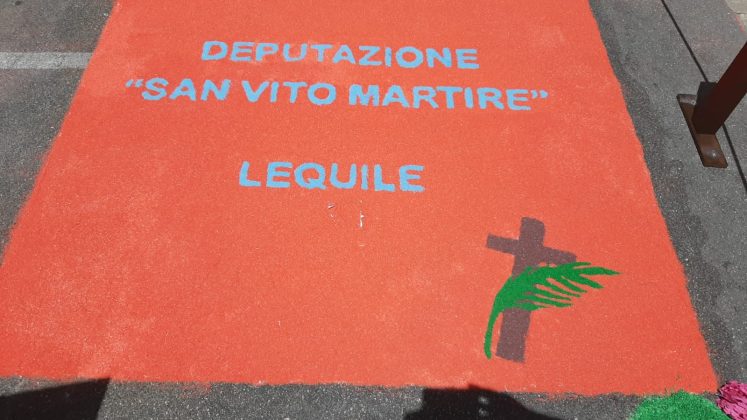 Infiorata di sale in onore di San Vito - Corriere Salentino